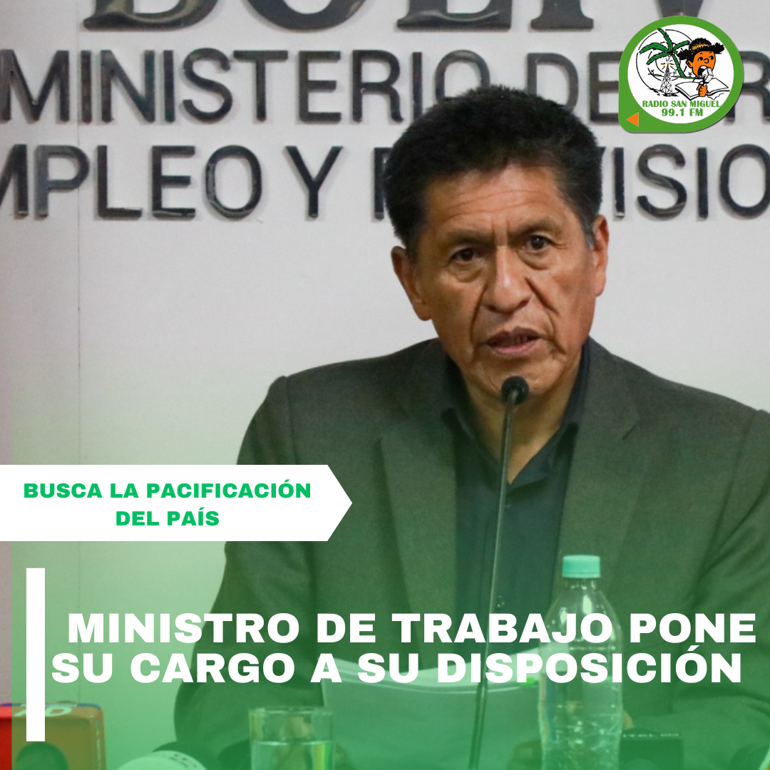 Edgar Flores Mamani, Ex Ministro de Trabajo